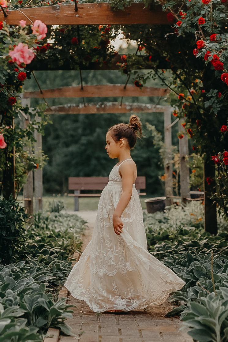 Madeline Lace Dress (ivory)