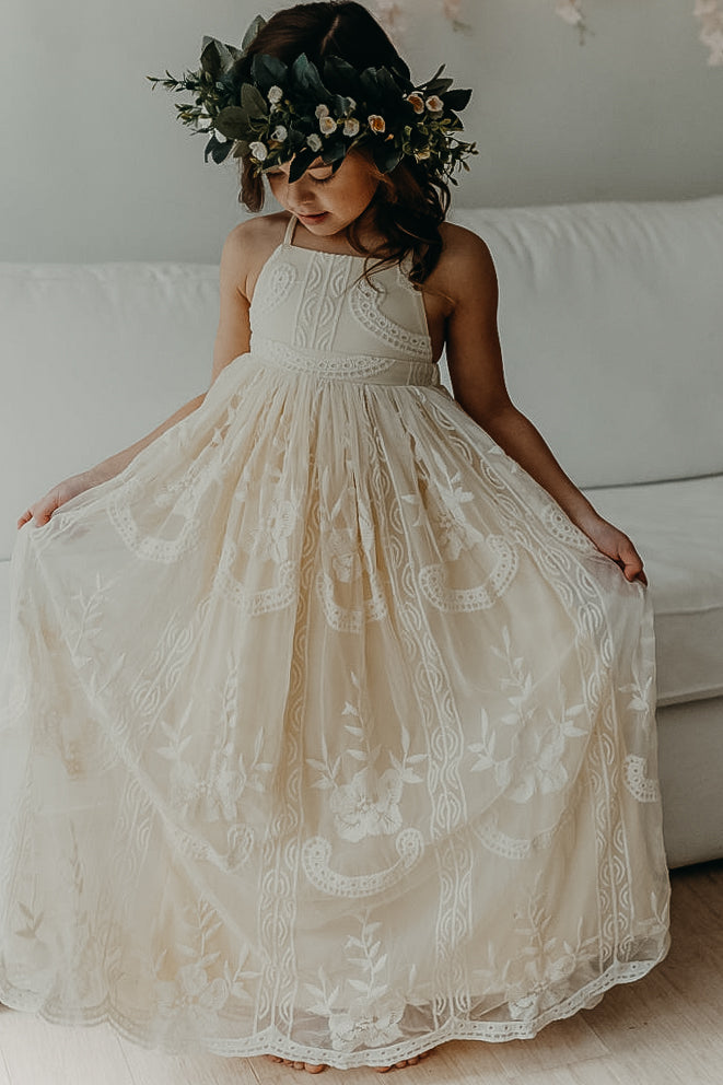 Madeline Lace Dress (ivory)