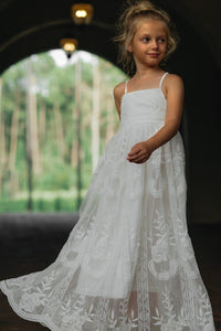 INDIE BLUE Dresses Madeline Lace Dress (white)