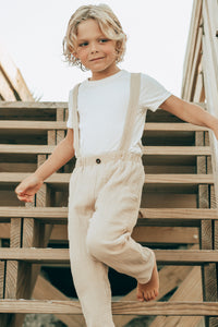 Finn Pants (latte muslin) PREORDER