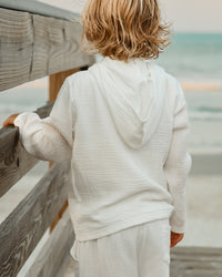 Knox Hoodie (white muslin)