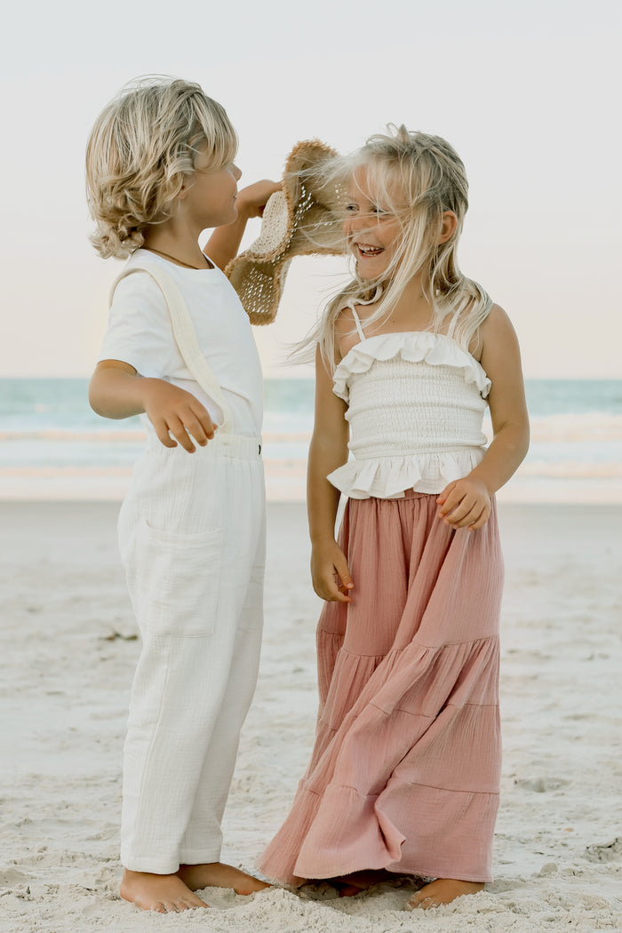 INDIE BLUE Separates Bella Maxi Pants (peony muslin)