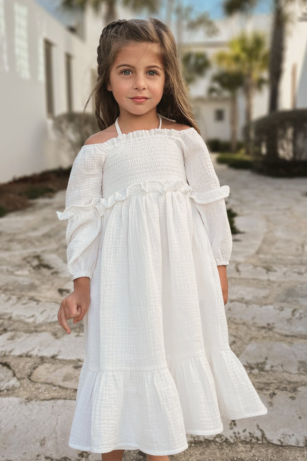 Pippa Dress (white muslin)