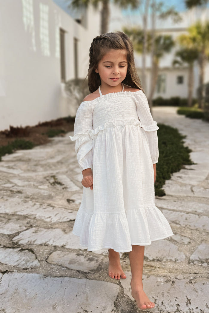Pippa Dress (white muslin)