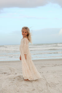 SS Girl's Dress Pippa Maxi (natural tulle)