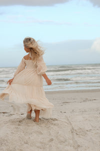 SS Girl's Dress Pippa Maxi (natural tulle)