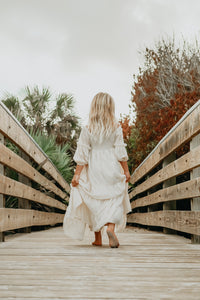 SS Girl's Dress Pippa Maxi (natural tulle)