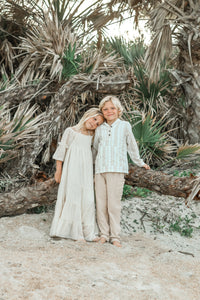 SS Girl's Dress Pippa Maxi (natural tulle)