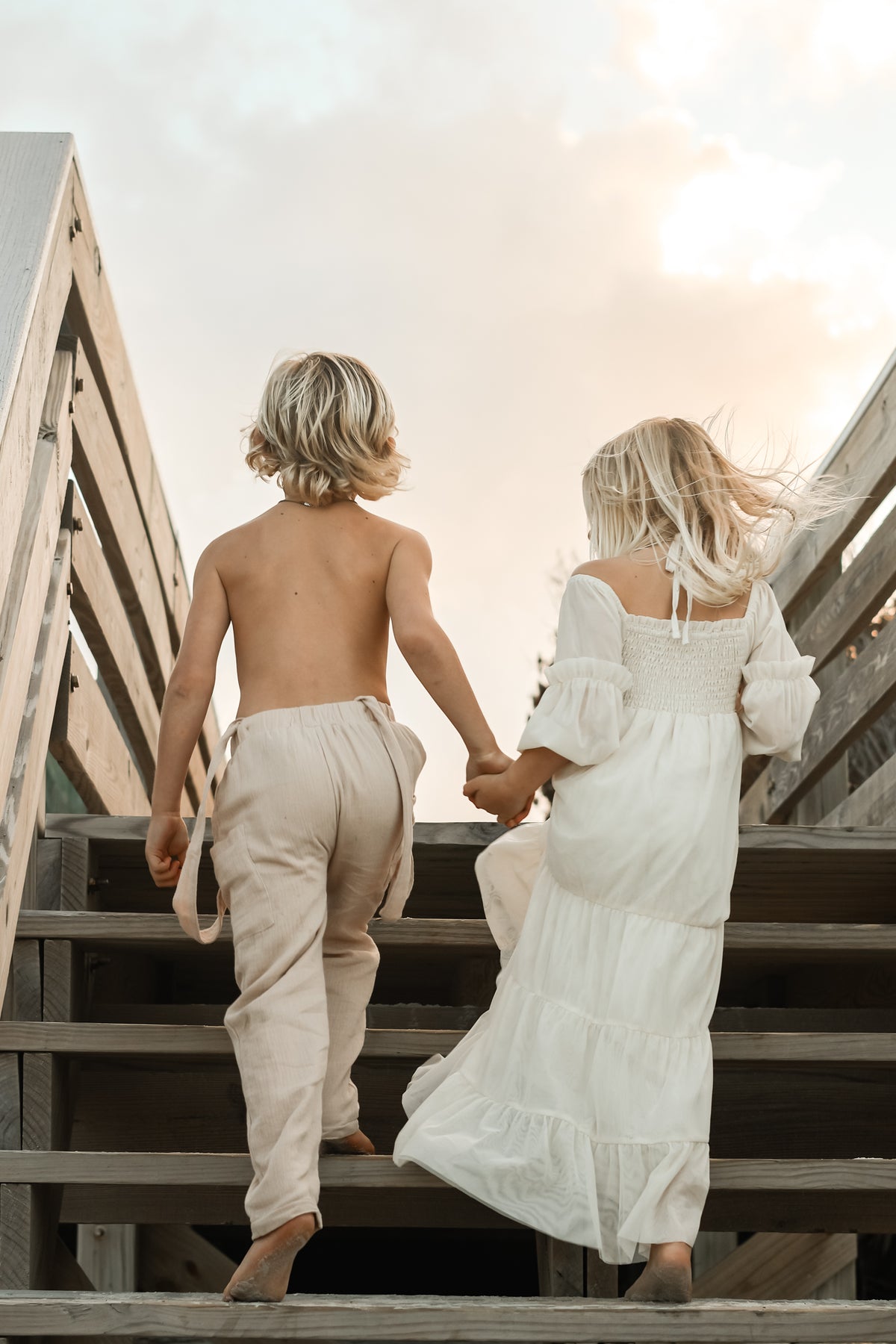 SS Girl's Dress Pippa Maxi (natural tulle)