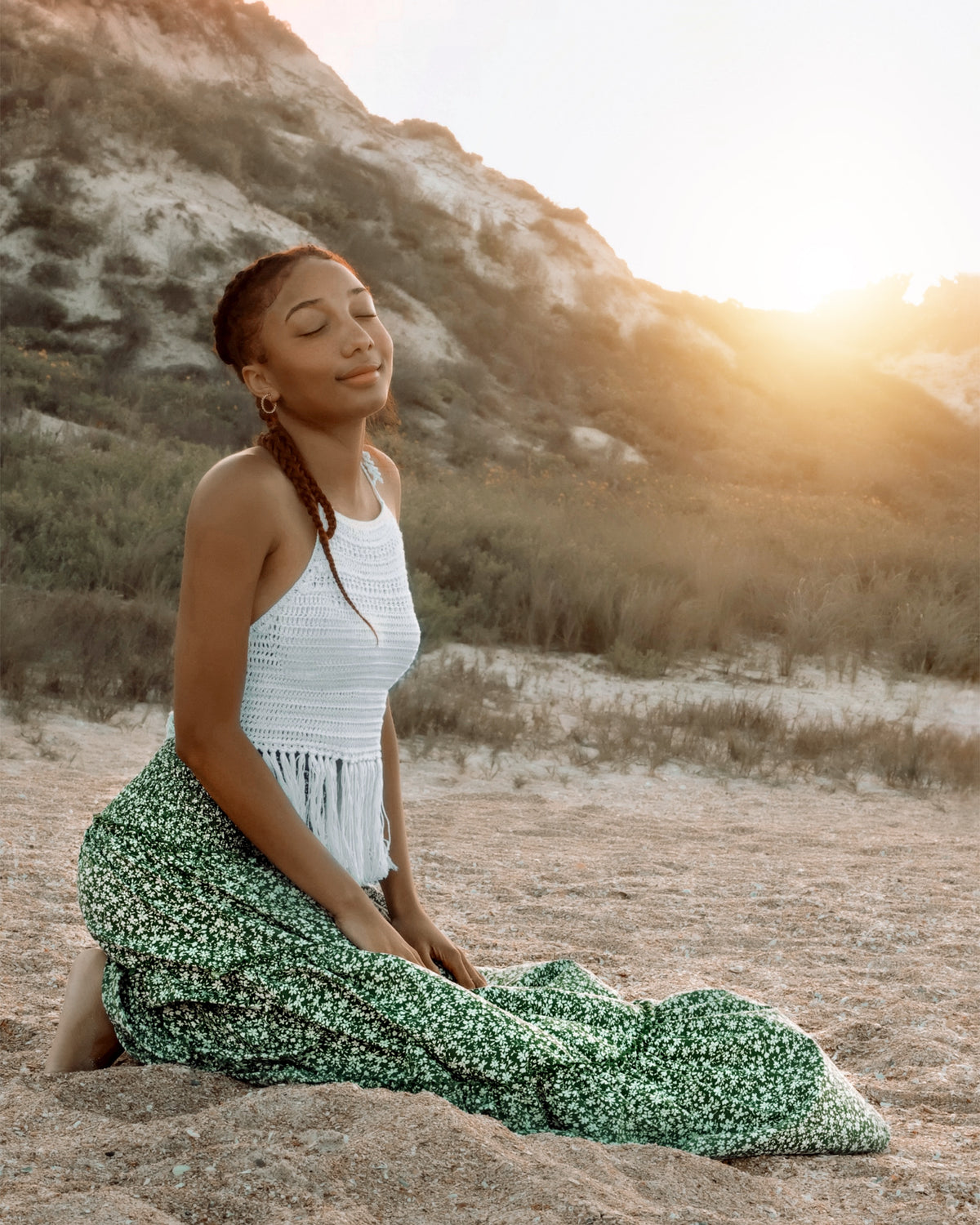 Women's Bella Dress-Skirt (forest floral)