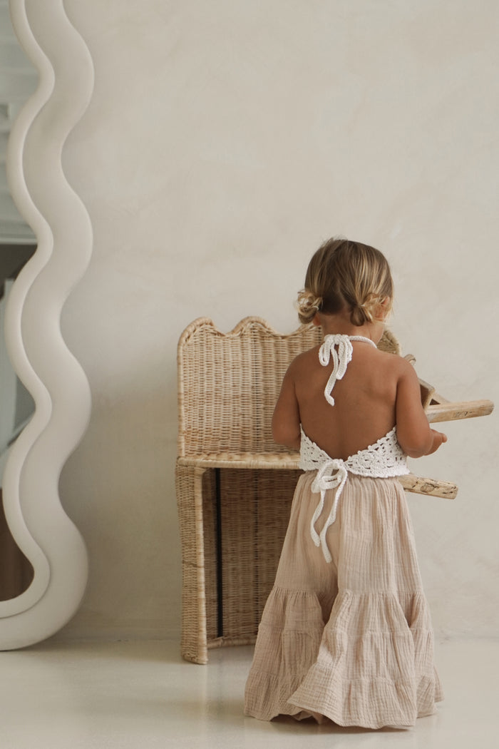 INDIE BLUE Separates Bella Maxi Pants (latte muslin)