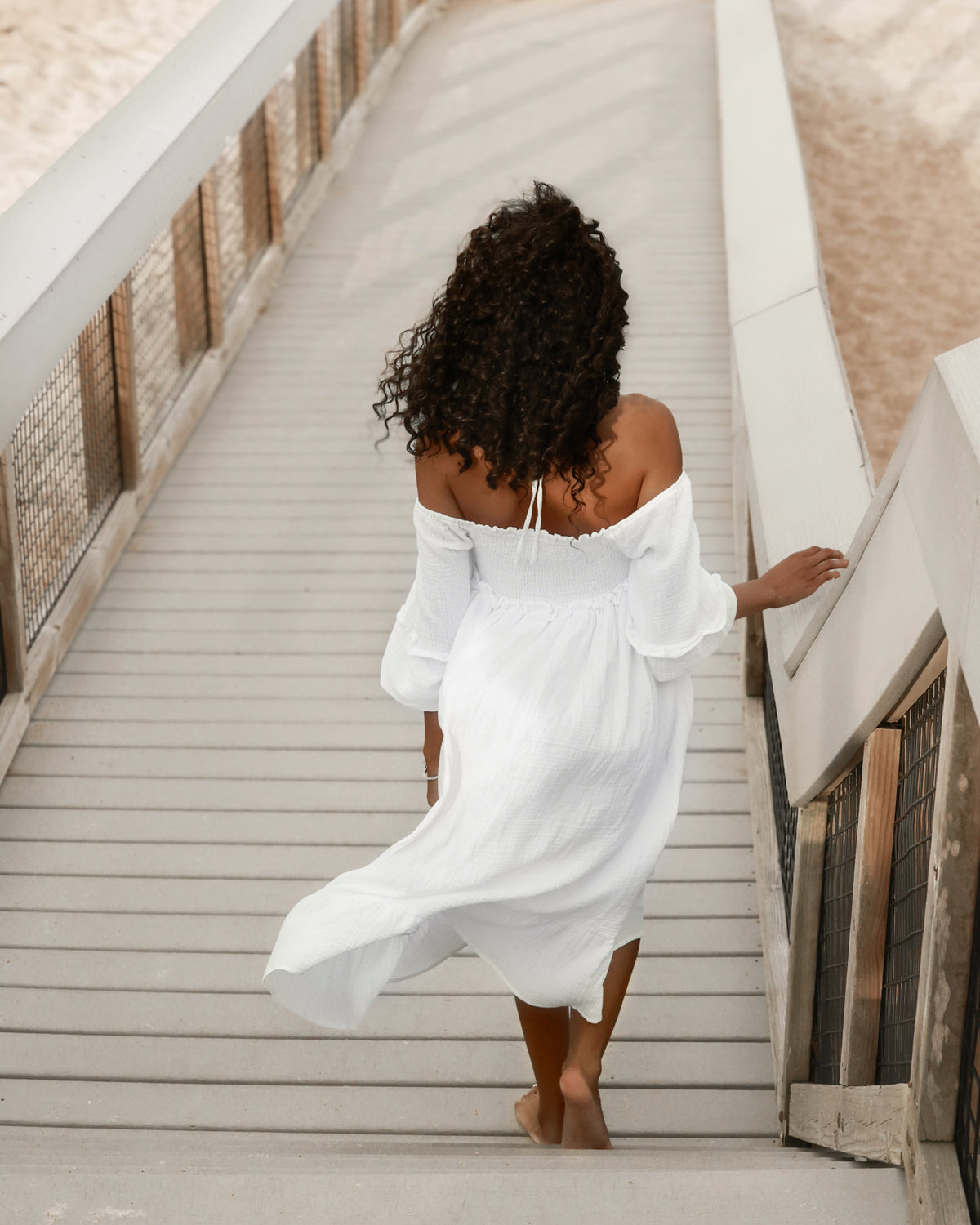 Women's Pippa Dress (white muslin)