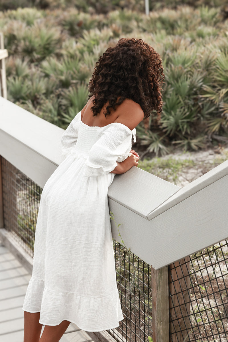 Women's Pippa Dress (white muslin)