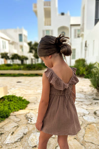 Cora Tunic (mocha muslin)