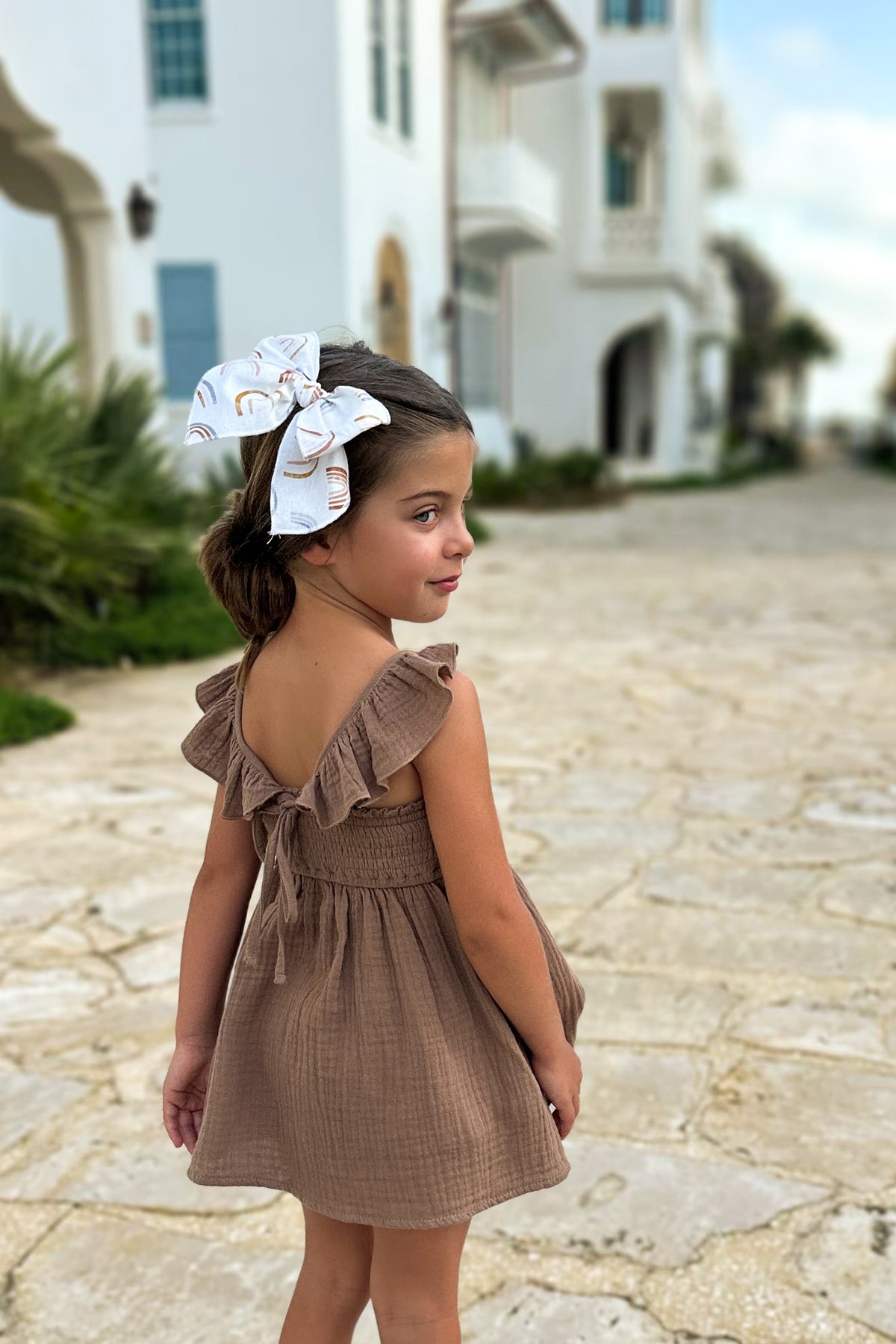 Cora Tunic (mocha muslin)