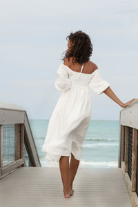 Women's Pippa Dress (white muslin)