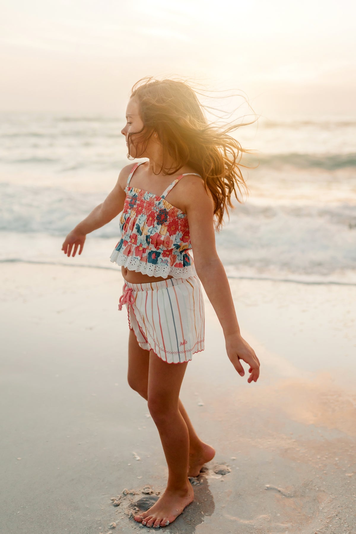 Retro Floral Shorts Retro Floral Shorts