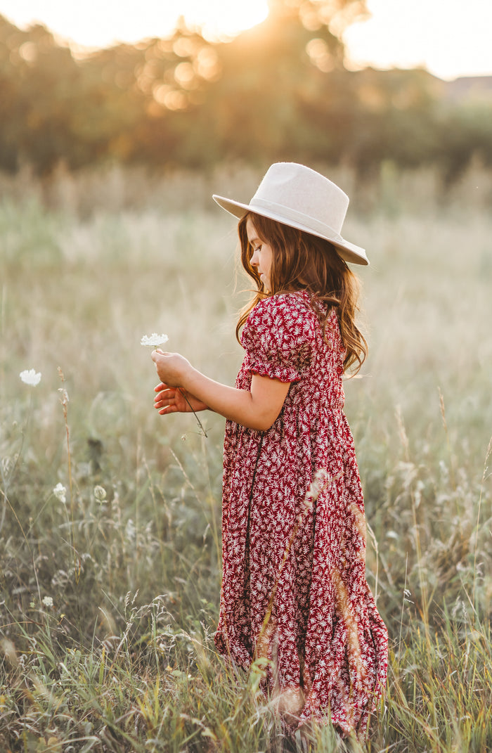 Mae Maxi Dress (whimsy red)