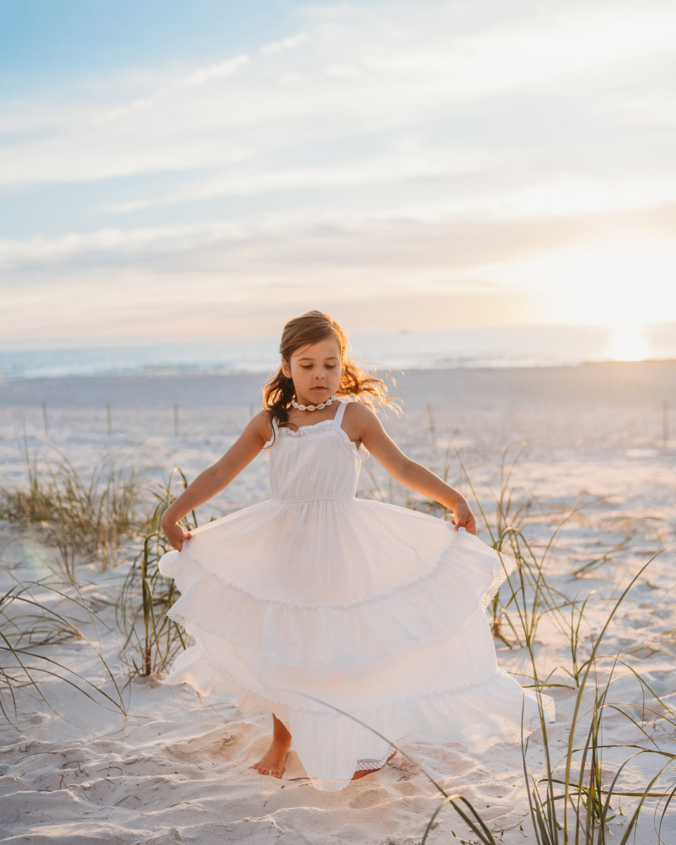 Kaylani Dress (white)