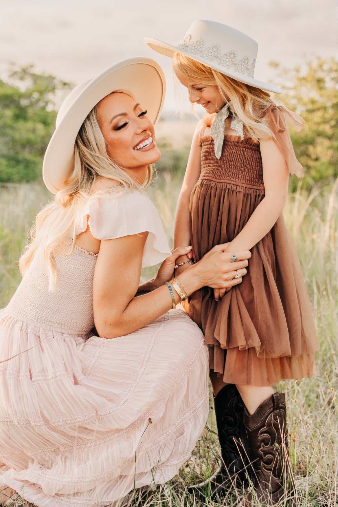 Isa Dress (cedar tulle) – INDIE BLUE