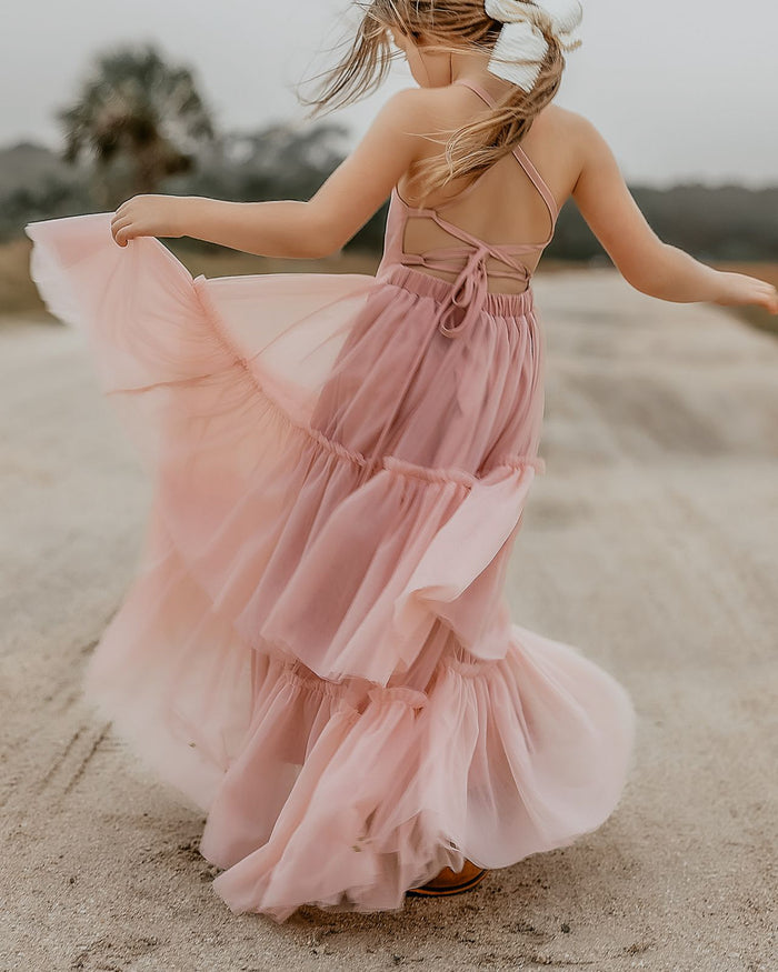 Wendy Tulle Dress (soft pink)