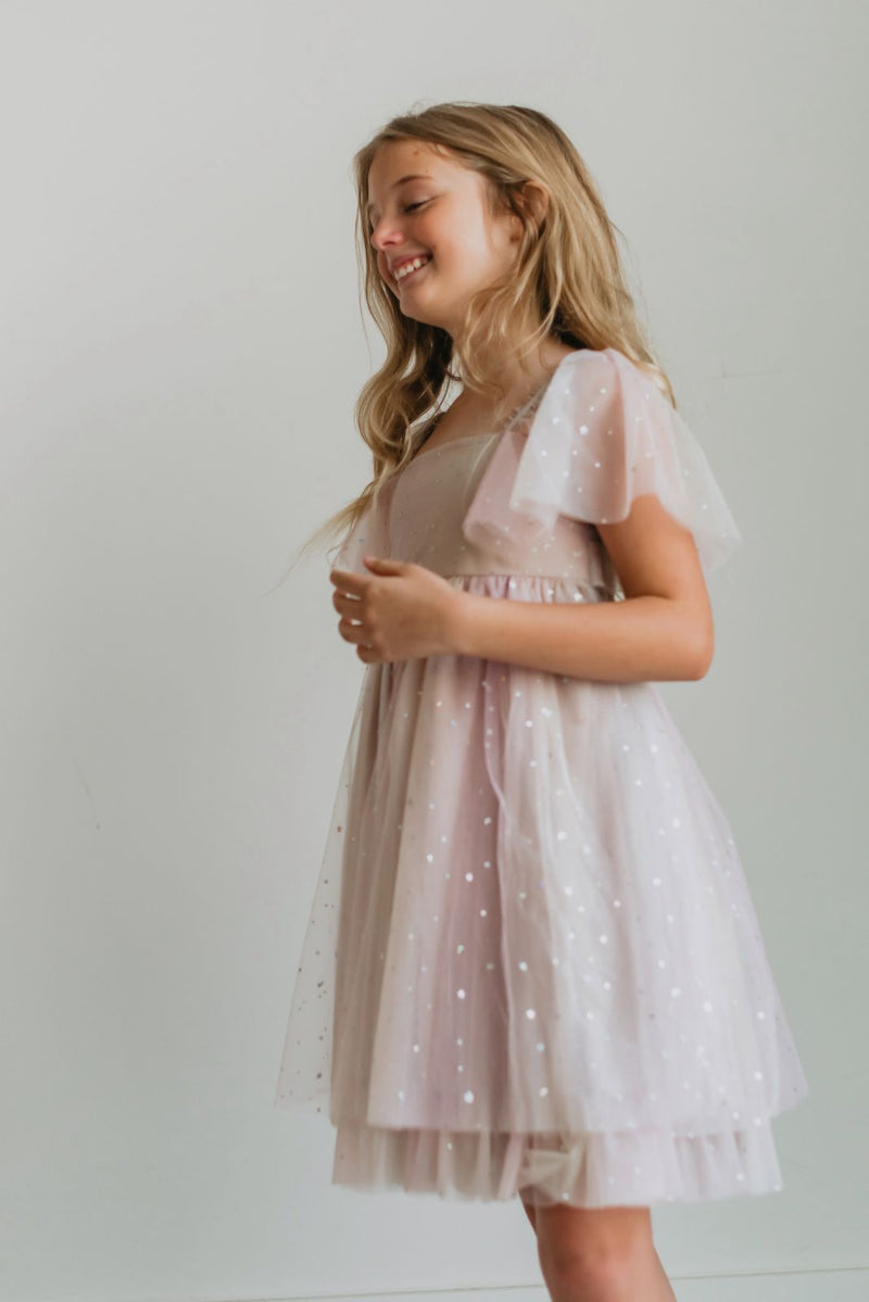 Fawn Dress (rainbow tulle)