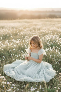 INDIE BLUE Dresses Marabella Dress (mint tulle)