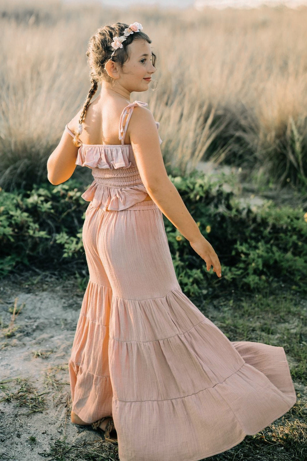 Bella Maxi Pants (peony muslin) 12Y Bella Maxi Pants (peony muslin) 12Y