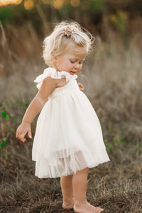 Fawn Dress (antique ivory tulle)