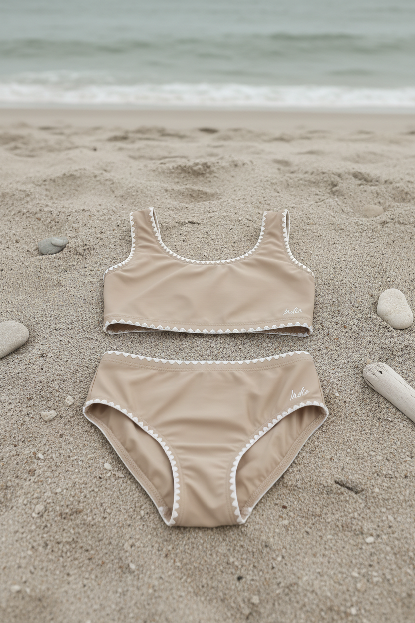 INDIE BLUE SWIM Scoopback Set (ash embroidered)