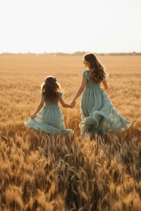 INDIE BLUE Dresses Marabella Dress (sage chiffon)