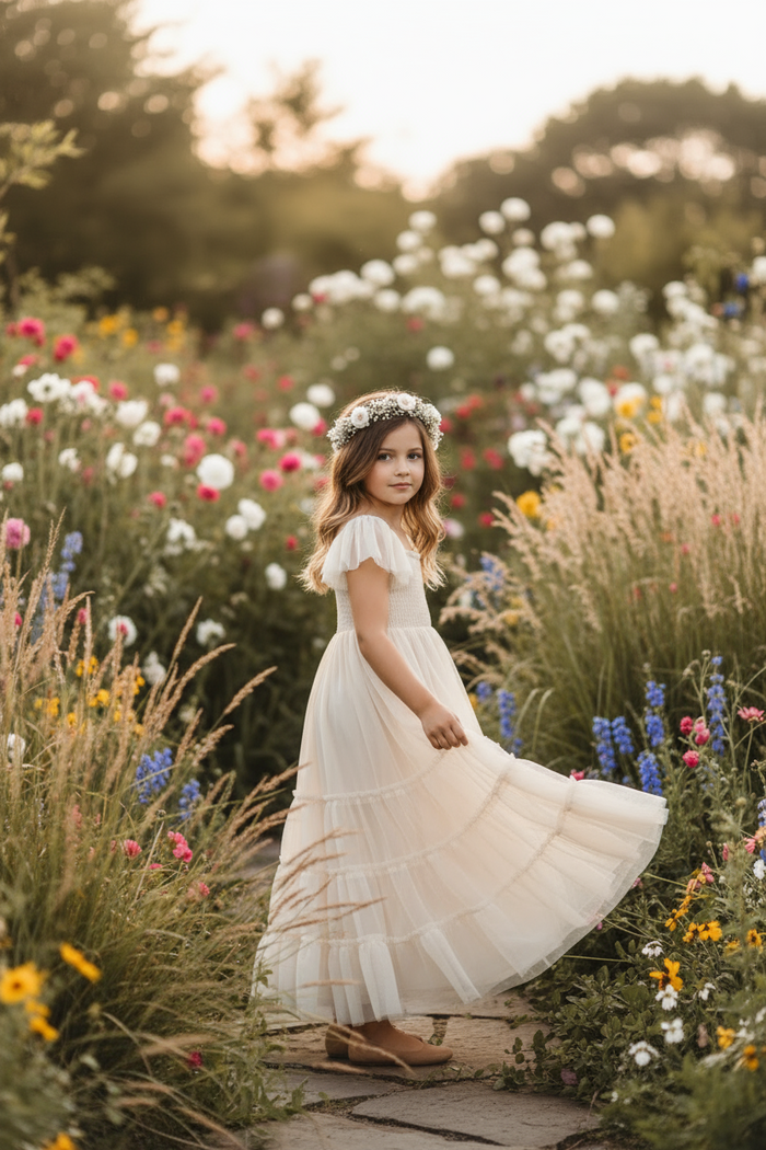 INDIE BLUE Dresses Marabella Dress (ballet tulle)