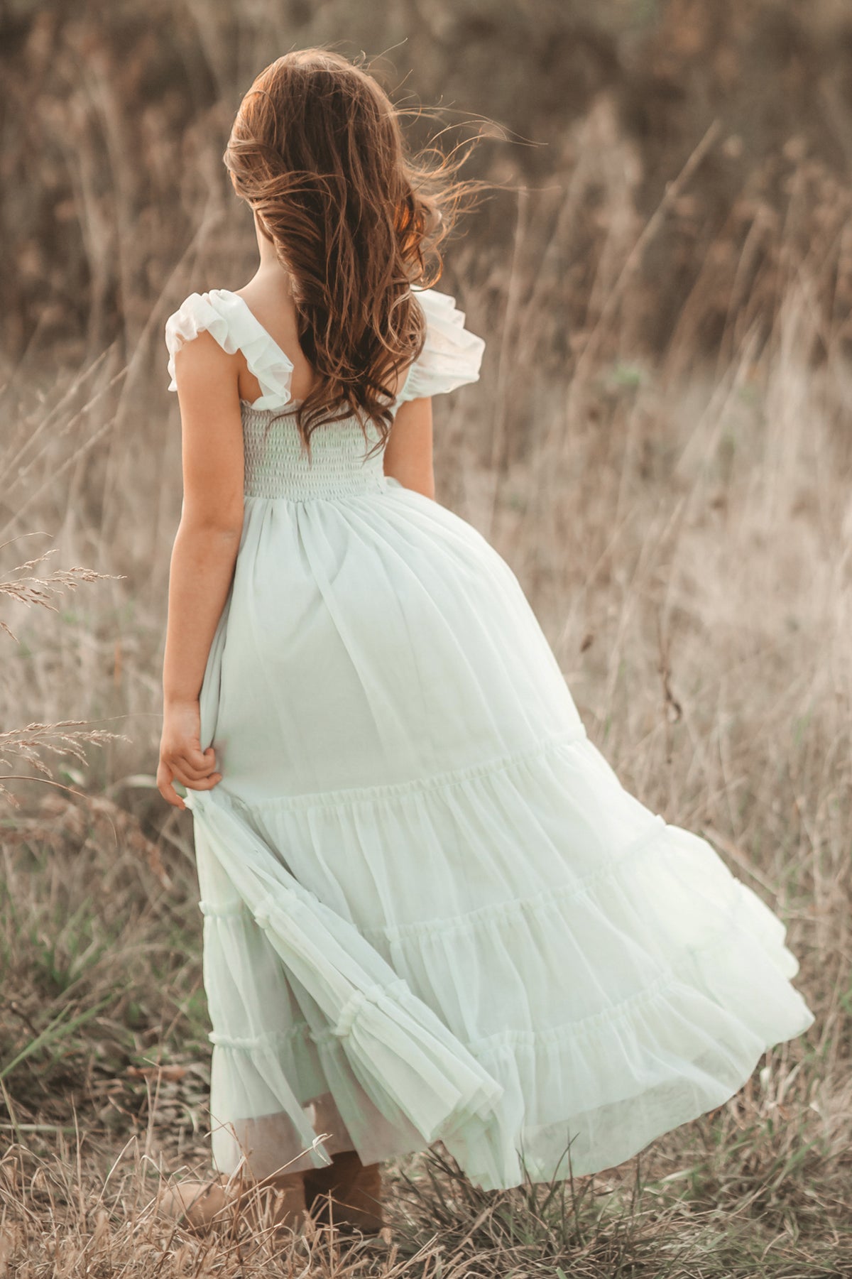 Marabella Dress (mint tulle)