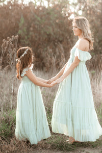 Marabella Dress (mint tulle)