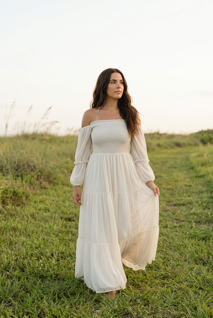 SS Women's Dress Women's Pippa Maxi (natural tulle)