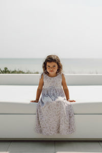 LB Girl's Dress Liza Maxi (windblown floral)
