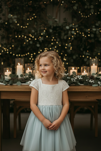 INDIE BLUE Dresses Aria Dress (airy blue tulle)