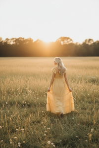 INDIE BLUE Women Women's Marabella Dress (saffron tulle)