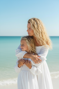 INDIE BLUE Dresses Pippa Dress (white muslin)