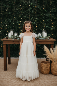 Marabella Dress (antique ivory tulle)