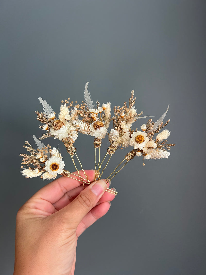 Whimsical Flower Hair Pin