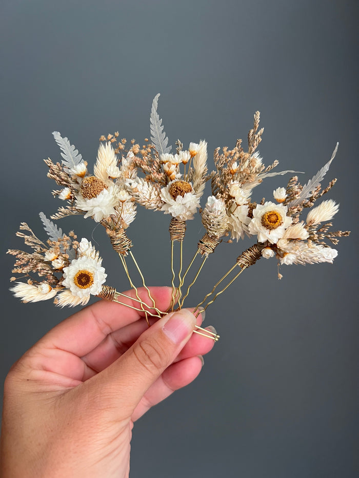 Whimsical Flower Hair Pin