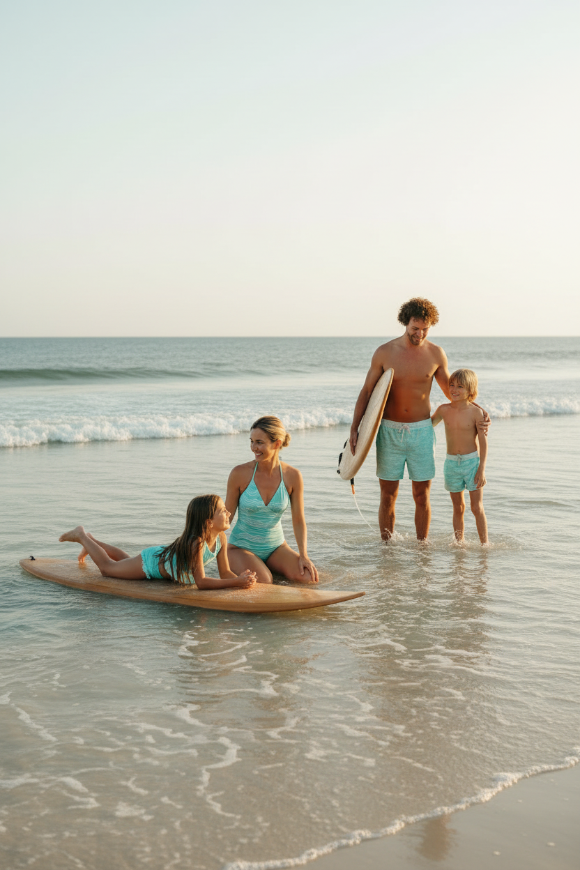 LB Women's Swim Women’s Halter One Piece (aqua waves)