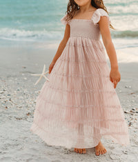 Marabella Dress (soft pink chiffon)