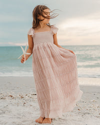 Marabella Dress (soft pink chiffon)