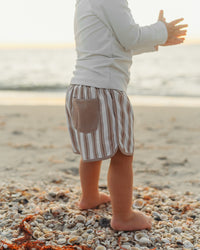 Board Shorts (ash stripe)