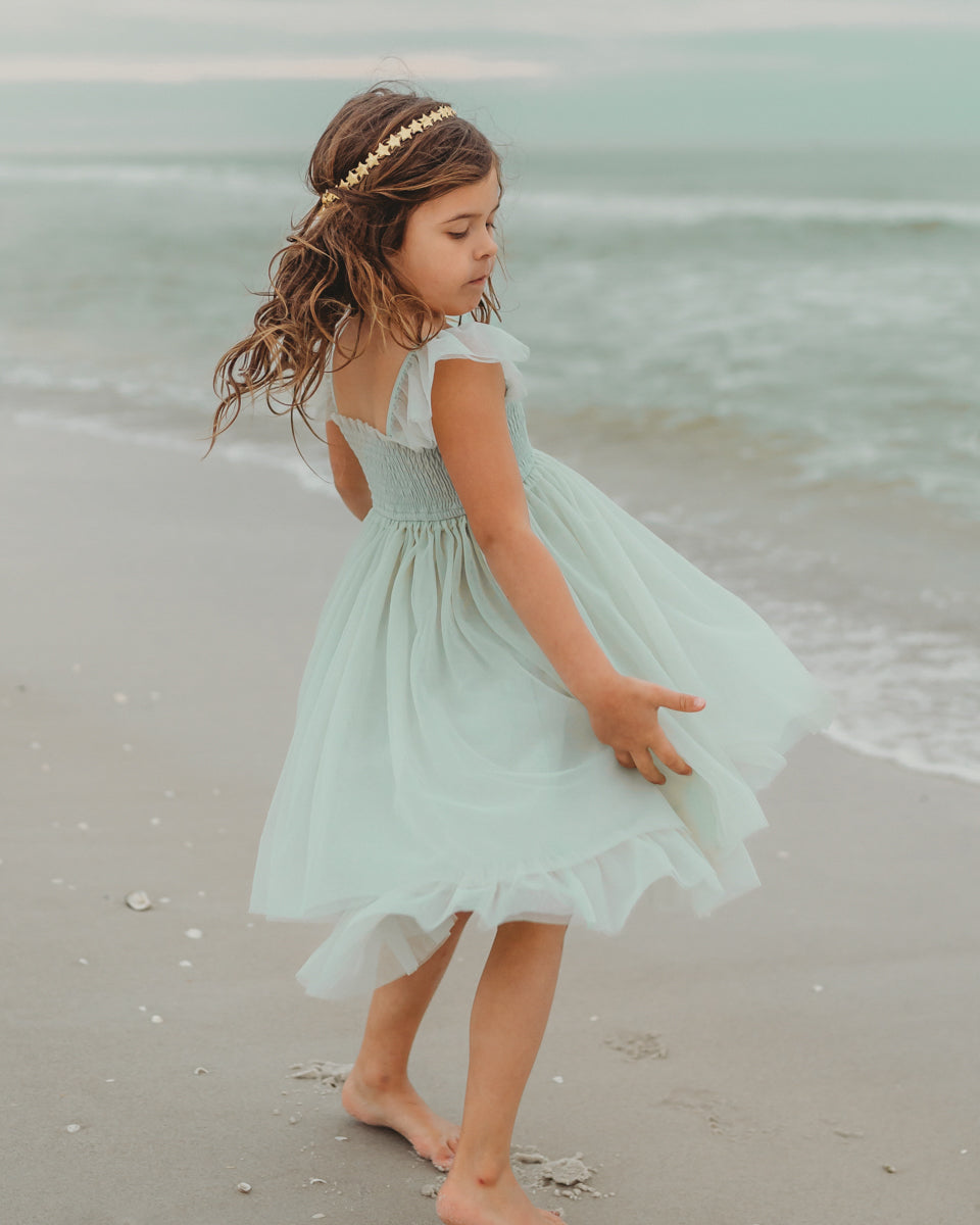 Seafoam Green Tulle Dress