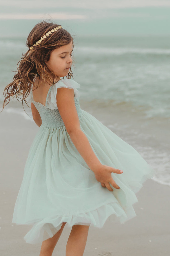INDIE BLUE Dresses Juliet Dress (mint tulle)