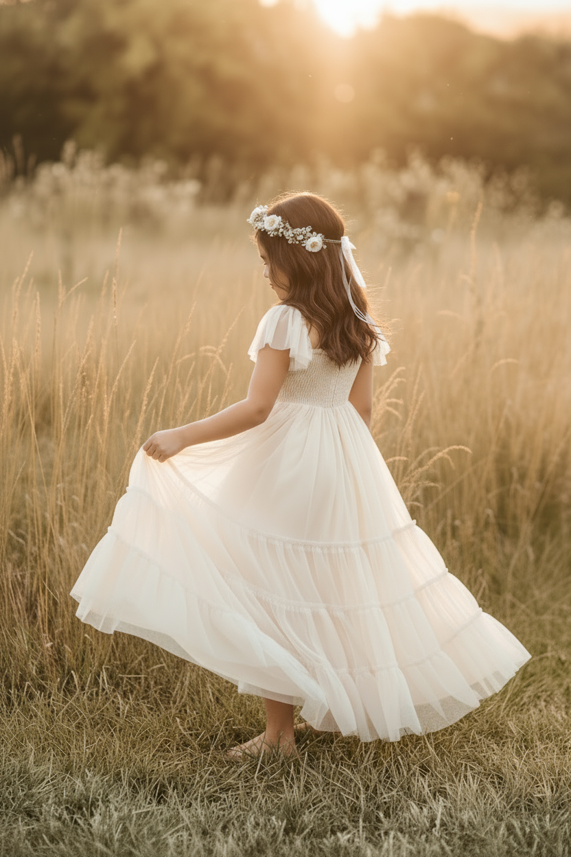 INDIE BLUE Dresses Marabella Dress (ballet tulle)