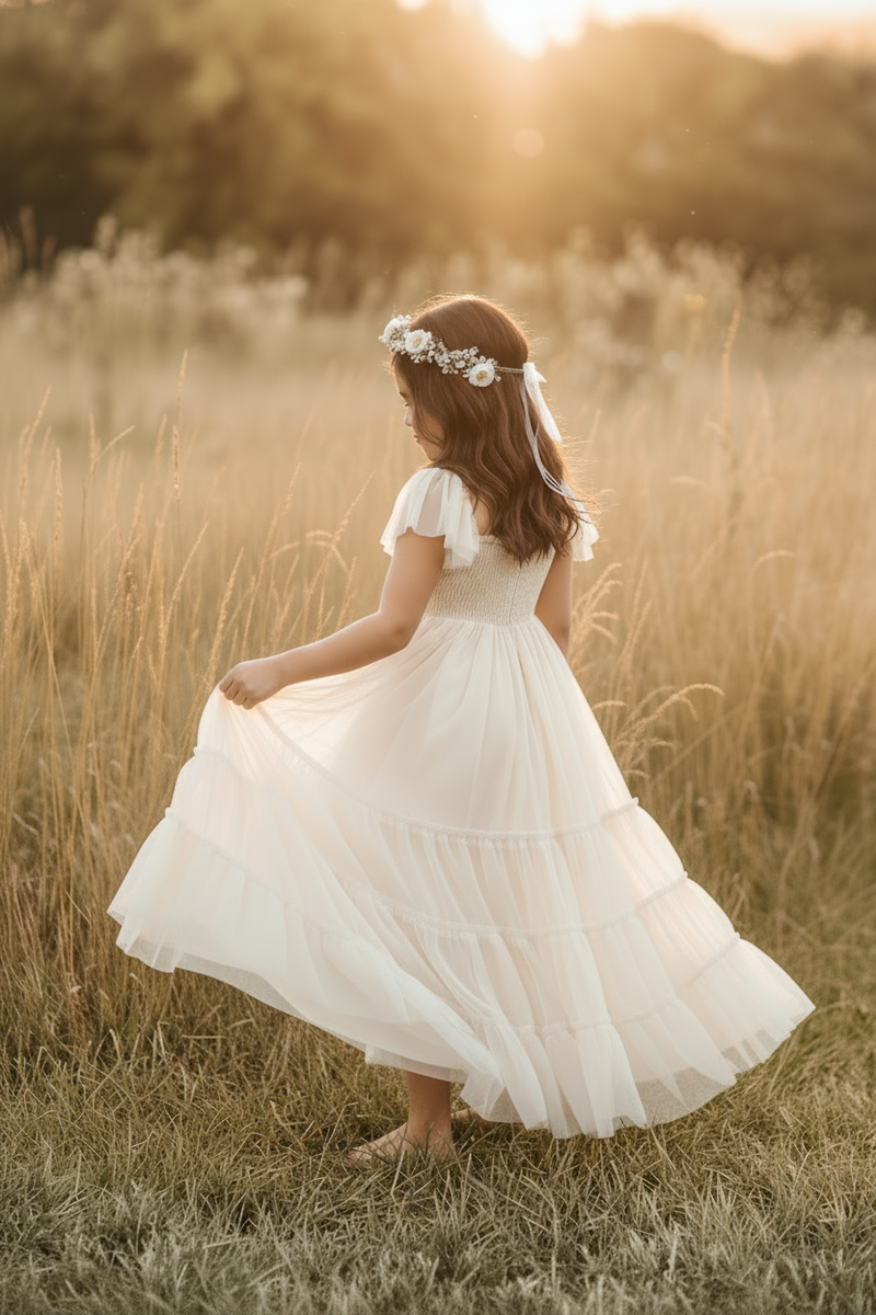 INDIE BLUE Dresses Marabella Dress (ballet tulle)